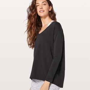 Lululemon Back in Action long sleeve shirt